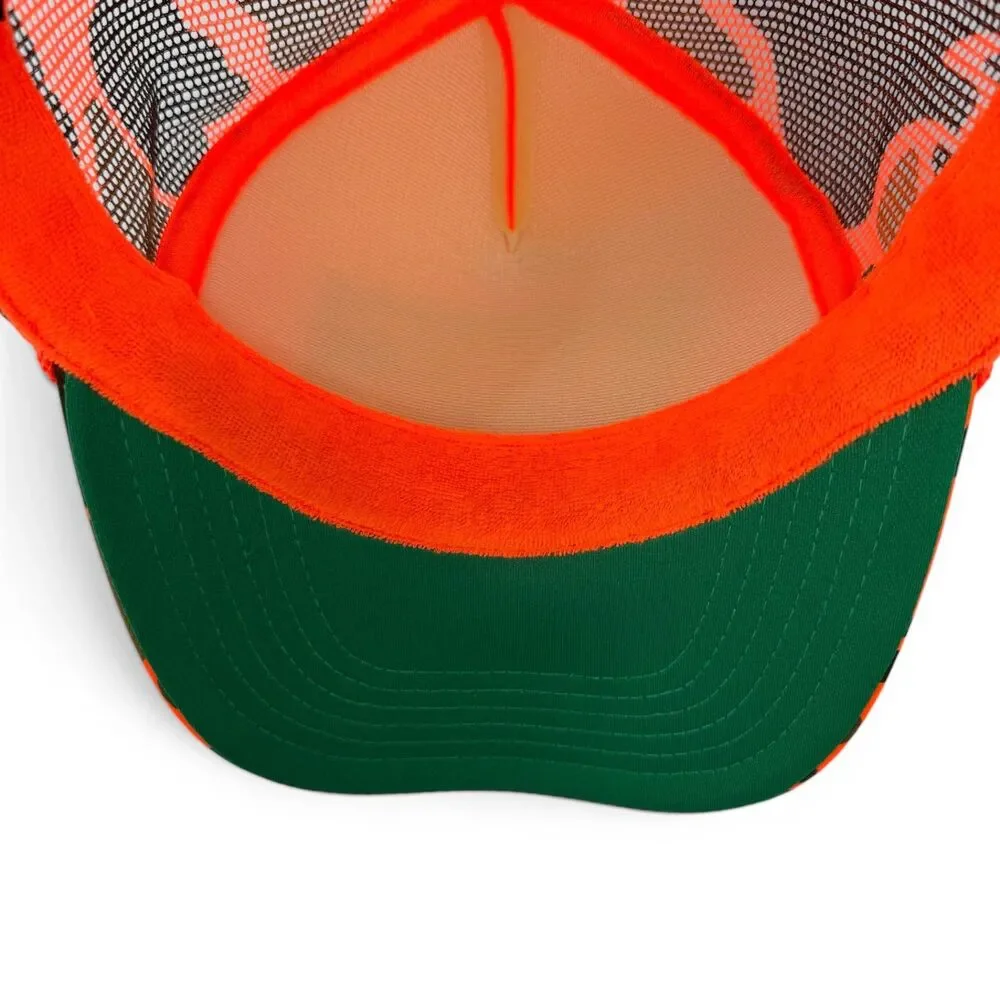Montana Knife Co MKC Big State Logo Orange Foam Trucker Hunter Hat